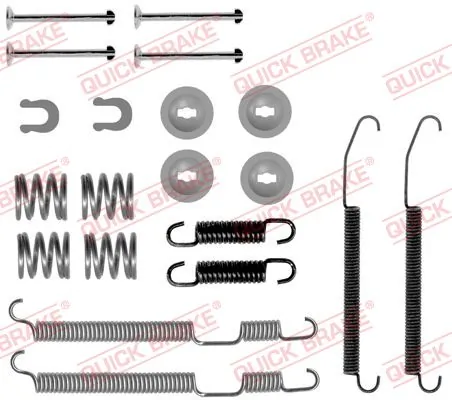 Accessory Kit, brake shoes